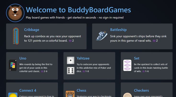 buddy board games